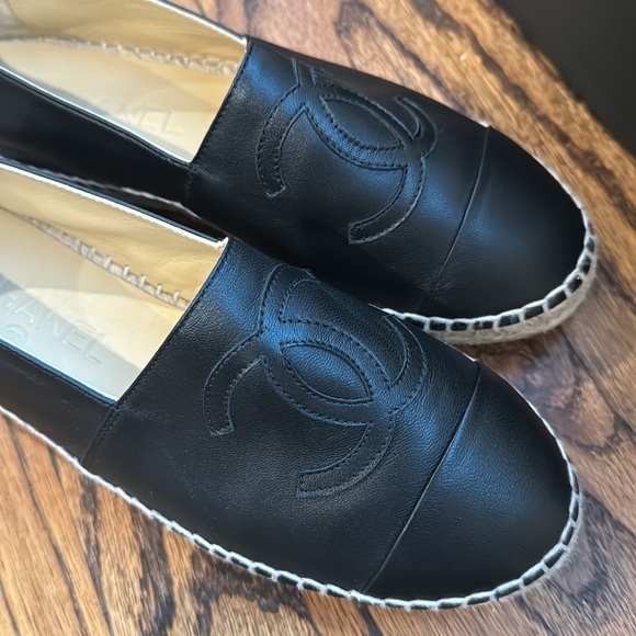 CHANEL Black Espadrilles - Picture 5 of 6